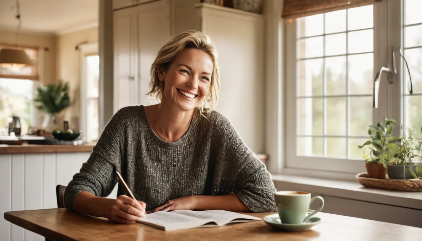 Homeowner reviewing a written septic quote at a kitchen table in the Diamond Bar area